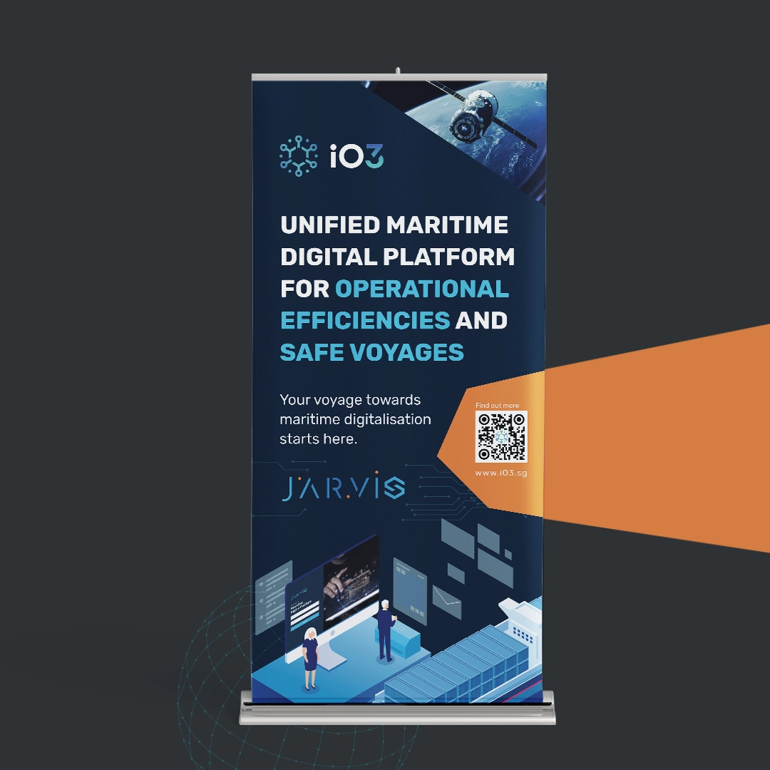 iO3 Pull up banner