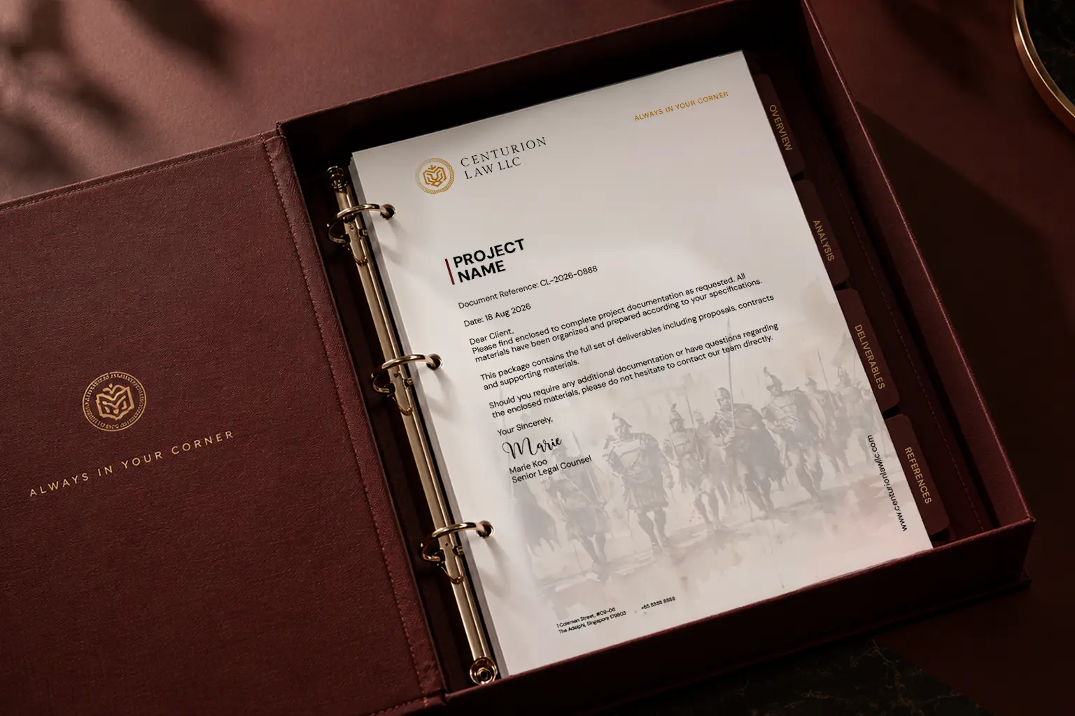 Centurion-law-binder
