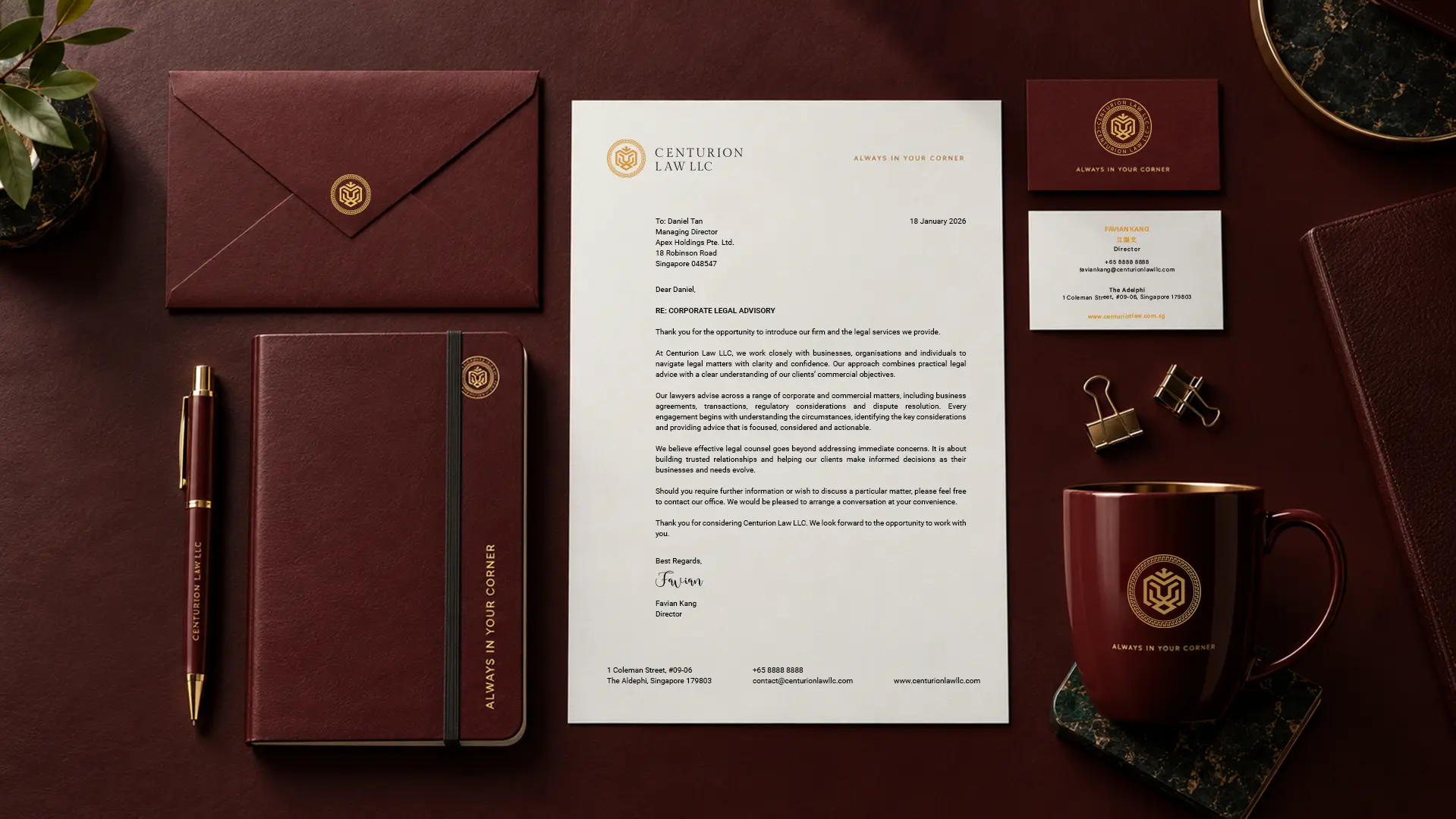 Centurion-stationery-set